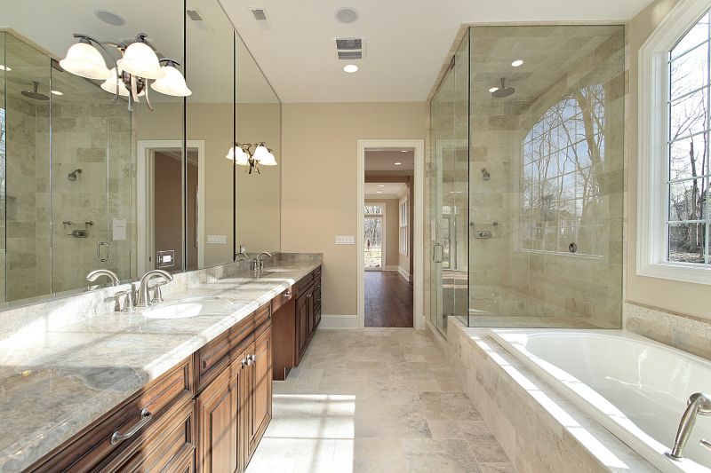 Modern Bathroom with Bathtub